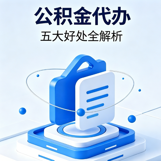 廊坊公积金代办到底值不值？这5大好处让你少走弯路